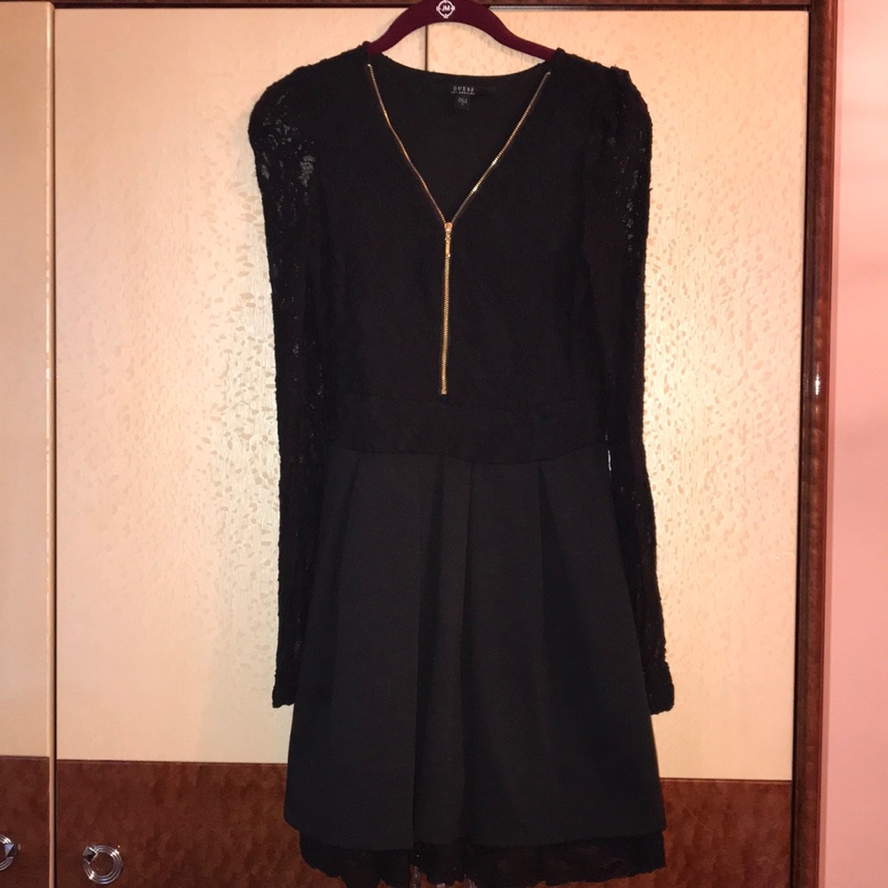 Guess long sleeve lace dress